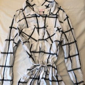 Maternity Flannel Dresshirt